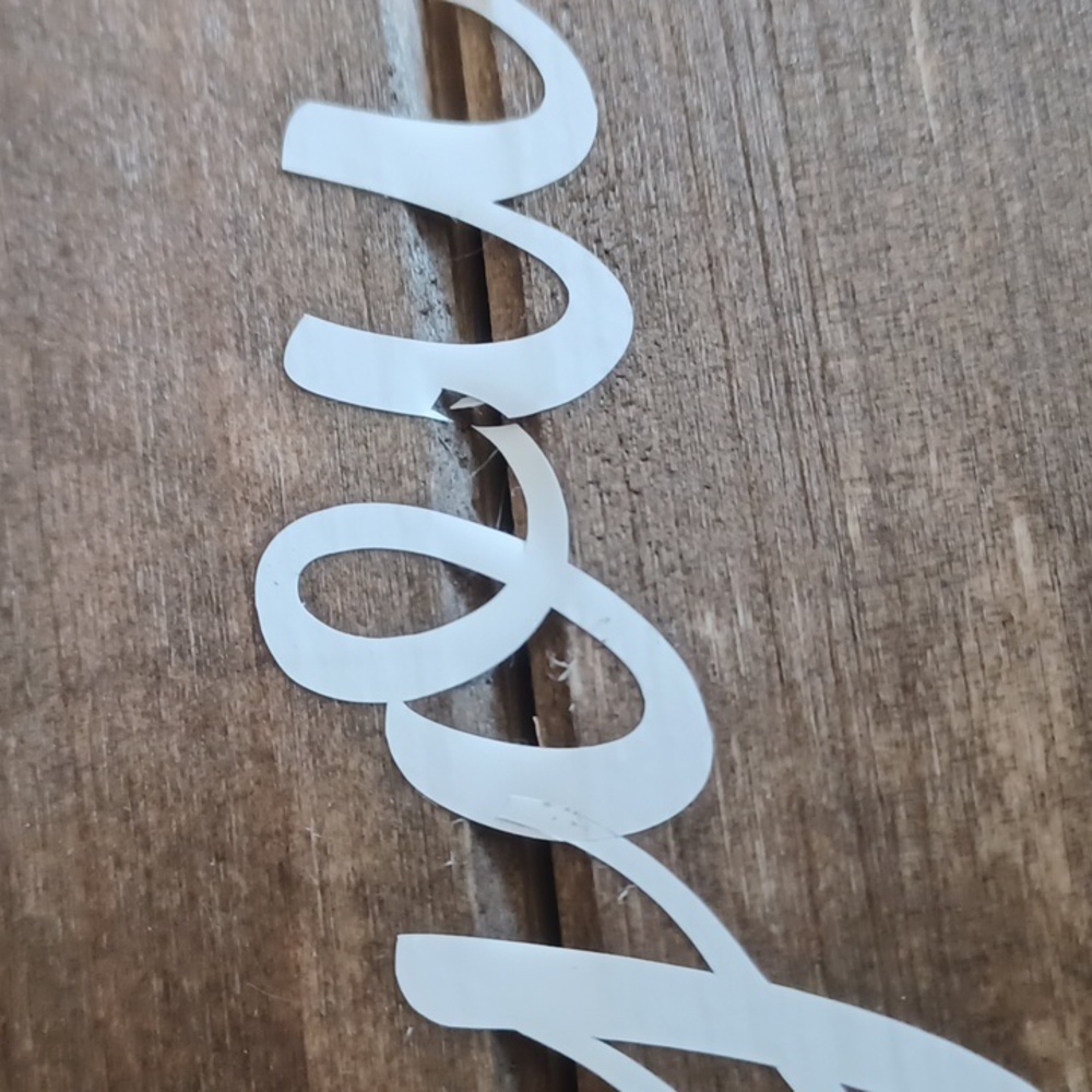 Rustic Thank You Handcrafted Sign - Picture 5 of 5